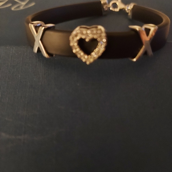 Braclet with cubic zirconia heart - Picture 2 of 5